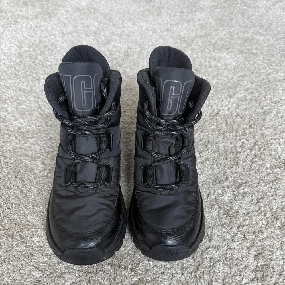 EUC - Women’s UGG Yose Puffer Lace Boot Waterproof - 7.5 - Picture 3 of 5